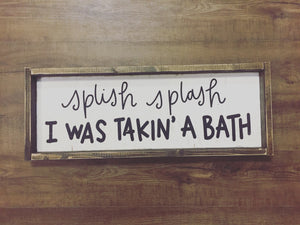 Splish Splash I Was Takin' A Bath