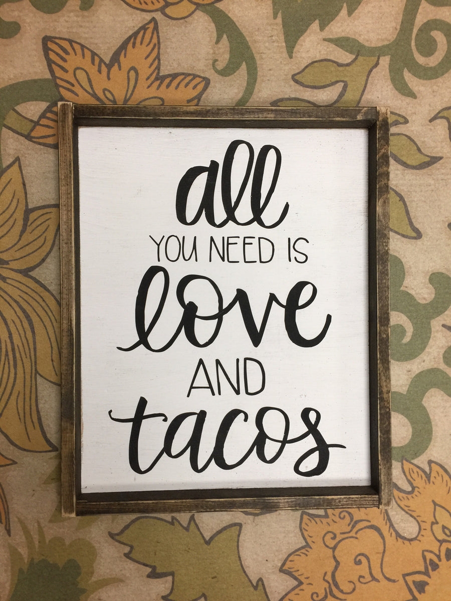 All You Need Is Love Sign – JaxnBlvd