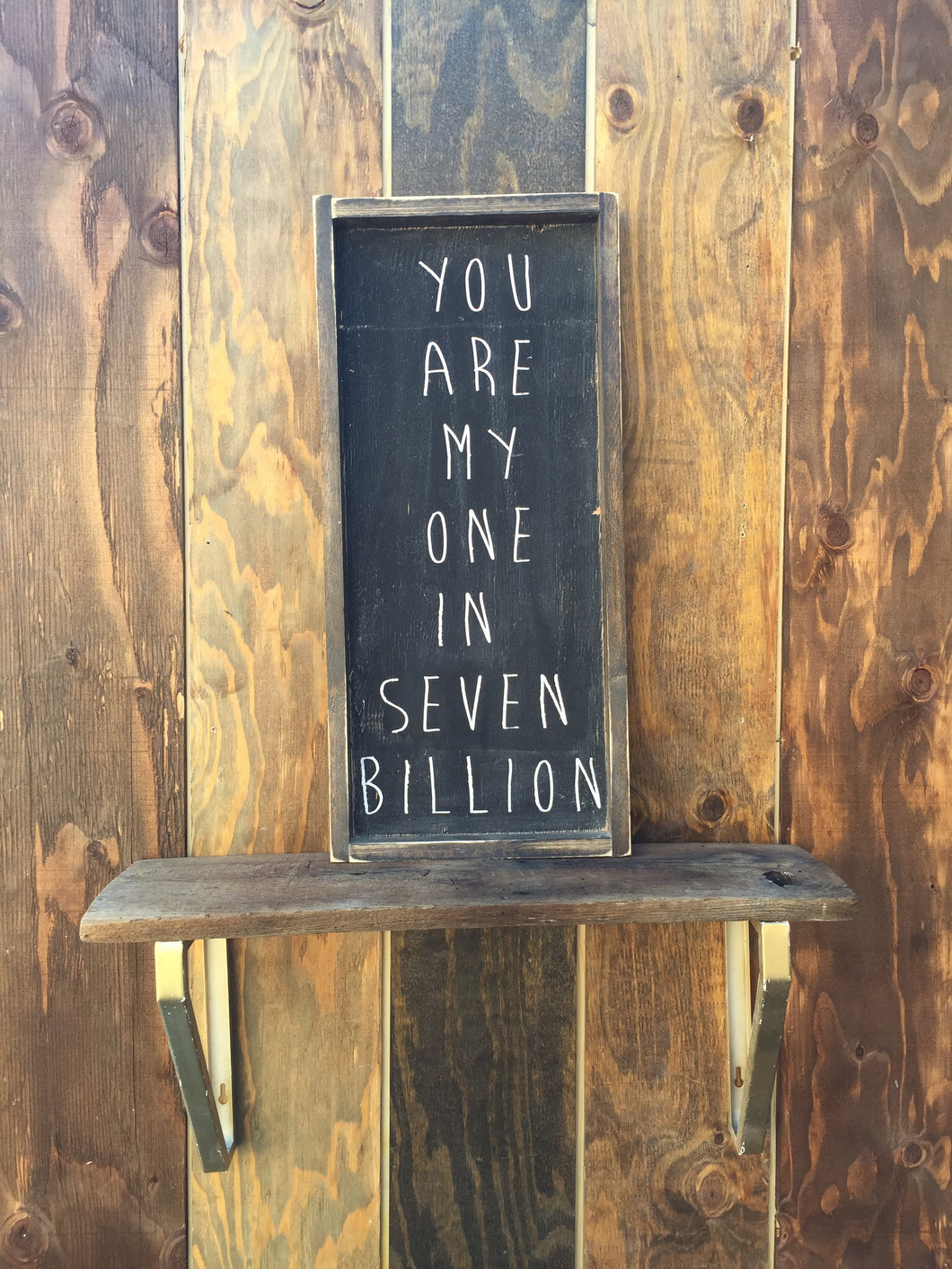 You Are My One In Seven Billion