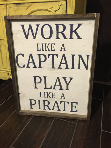 Work Like A Captain