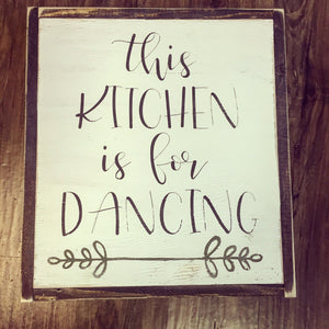 This Kitchen Is For Dancing