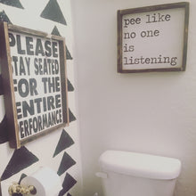 Pee Like No One Is Listening