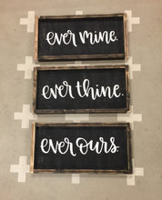 Ever Mine Ever Thine Ever Ours - SET