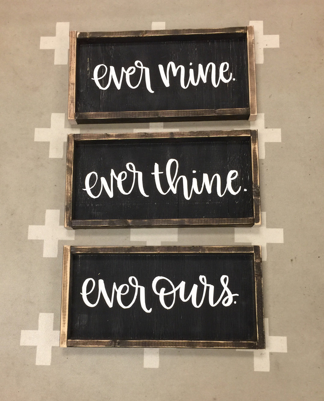 Ever Mine Ever Thine Ever Ours - SET
