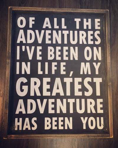 Of All The Adventures