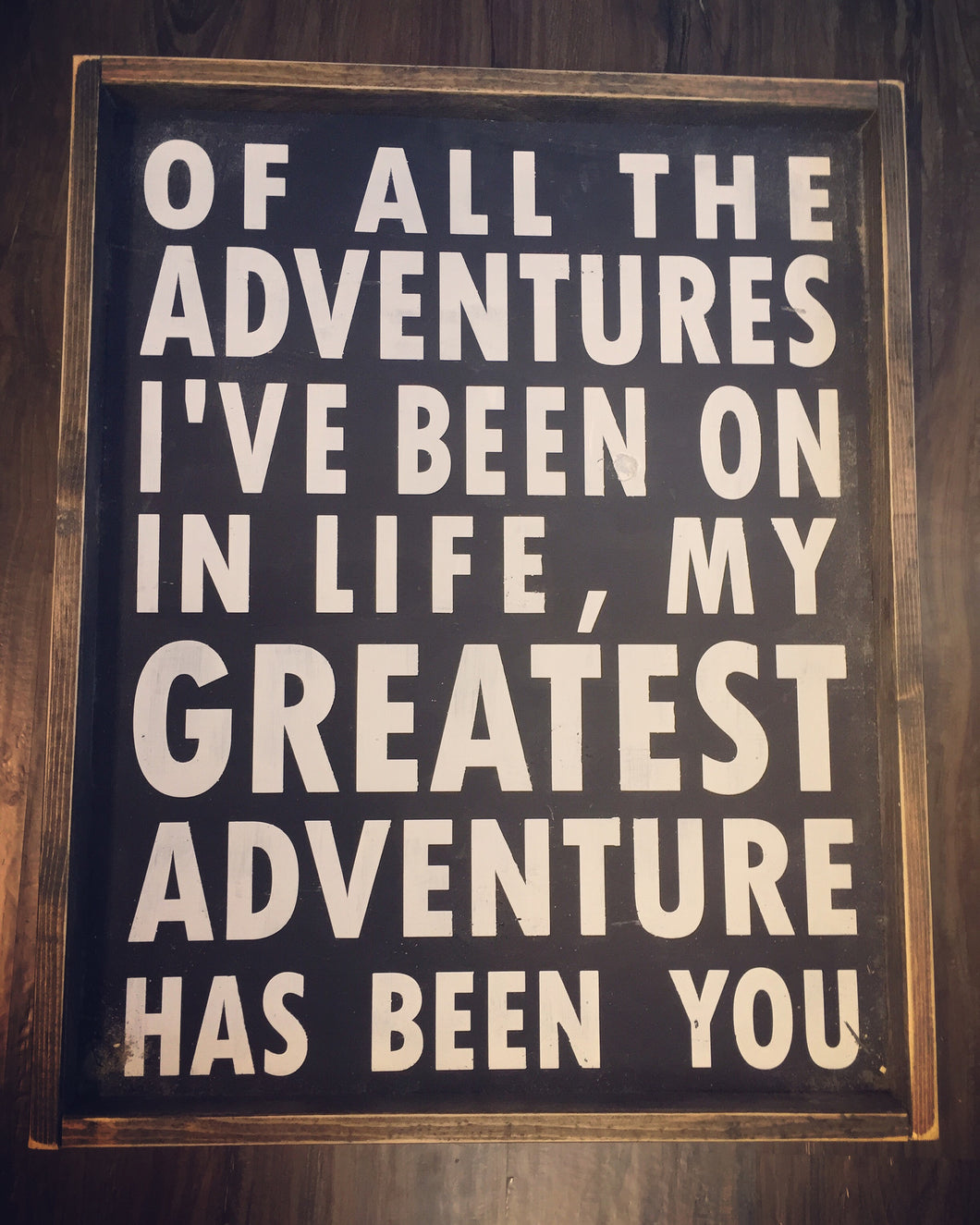 Of All The Adventures