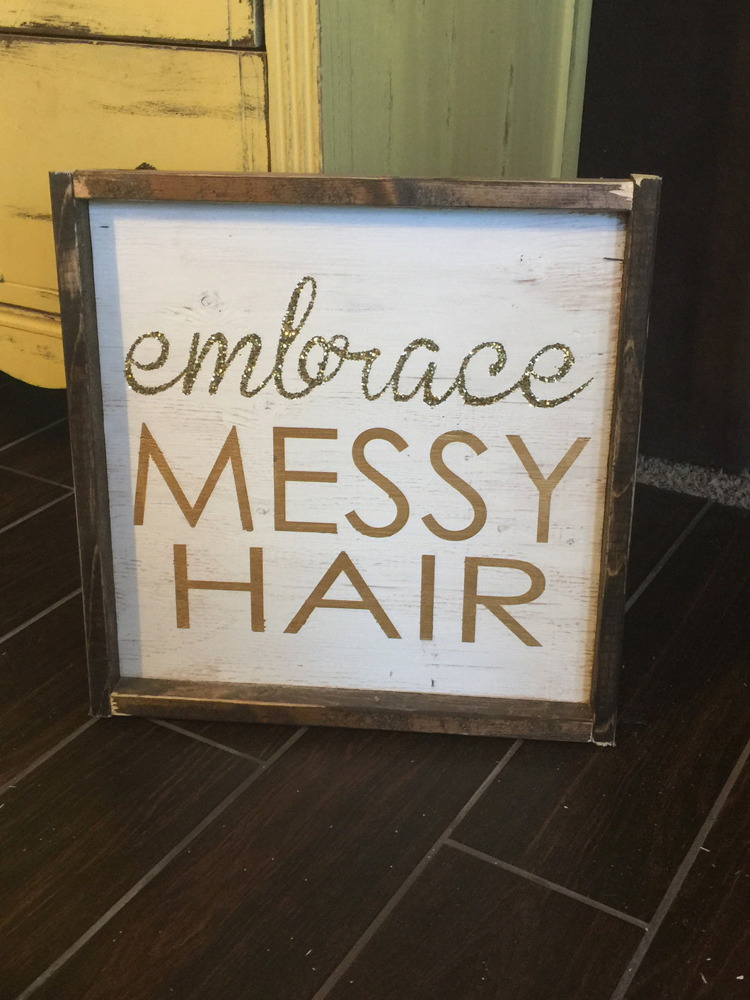 Embrace Messy Hair