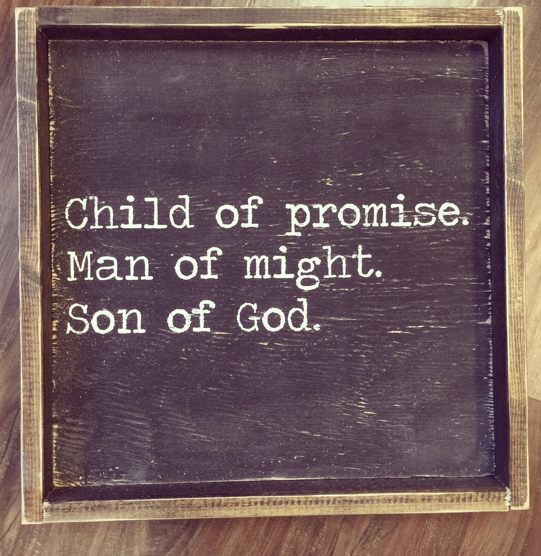 Child Of Promise