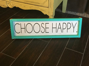 Choose Happy - Block