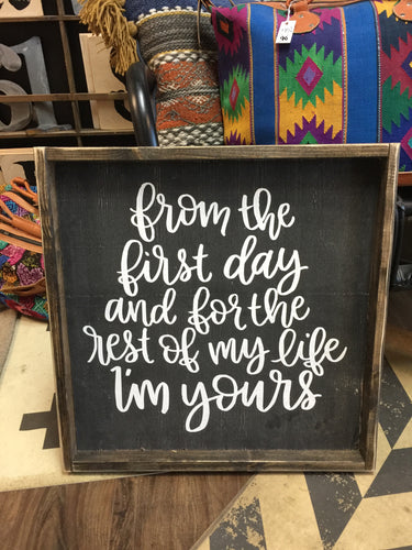 From the First Day