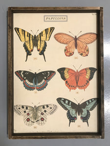 XL Butterflies Paper Sign
