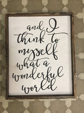 And I Think To Myself