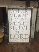 As For Me And My House