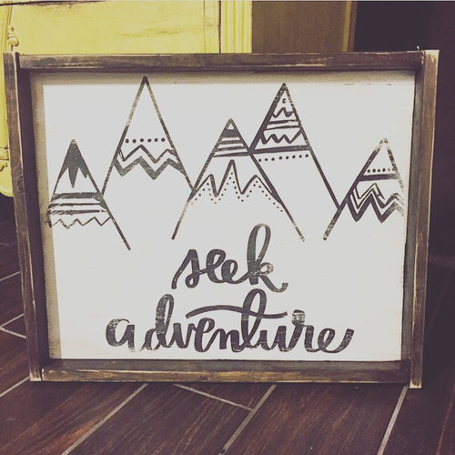 Seek Adventure - Mountains