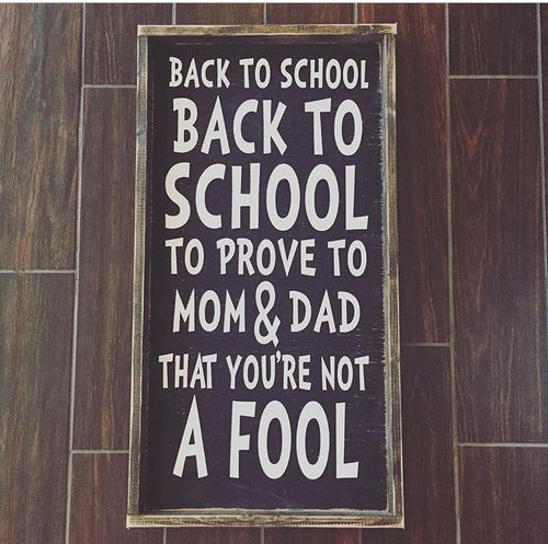 Back To School