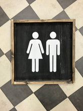 Male And Female Bathroom Sign