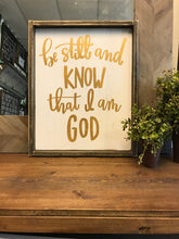 Be Still And Know That I Am God