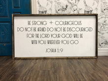 Be Strong + Courageous