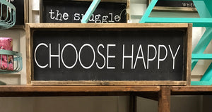 Choose Happy - Block