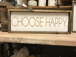 Choose Happy - Block