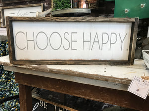Choose Happy - Block