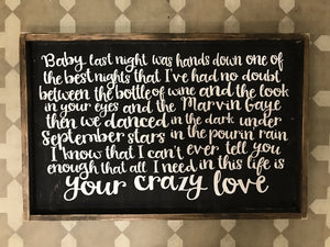 Your Crazy Love