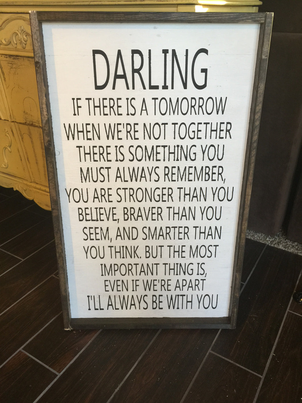 Darling If There Is A Tomorrow