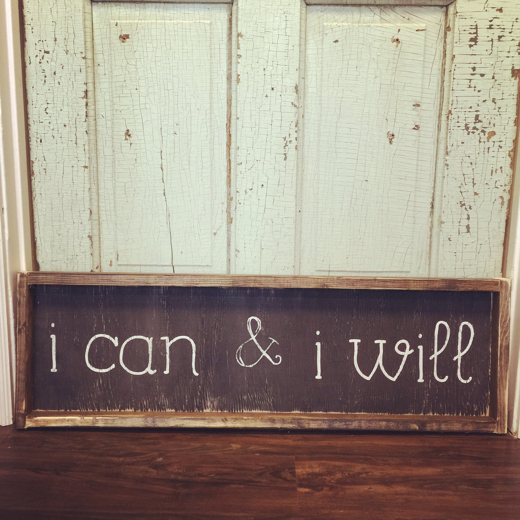 I Can & I Will - Landscape