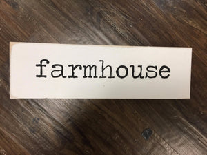 Conversation Wood Sign