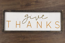 Give thanks - horizontal