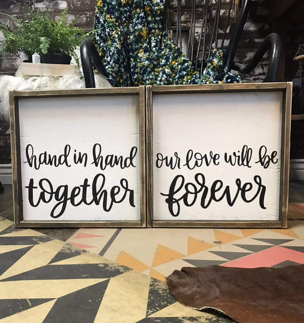 Hand In Hand Together - Double Set