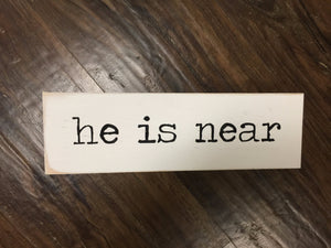 Conversation Wood Sign