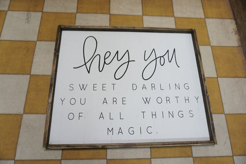 Hey You Sweet Darling
