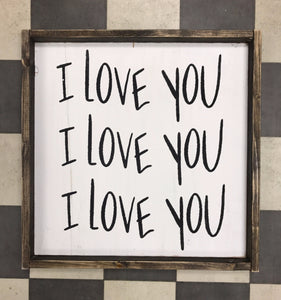 I love you x3