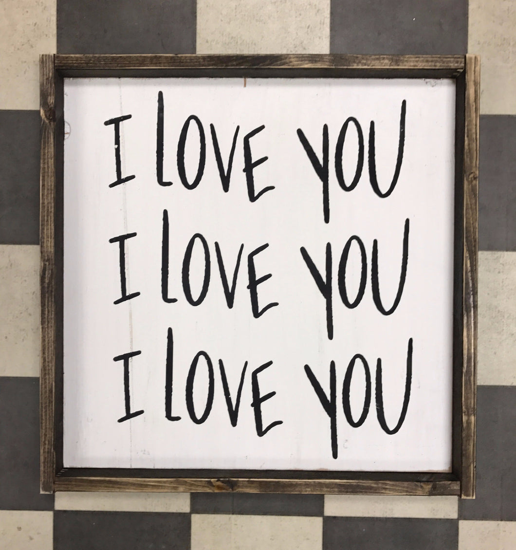 I love you x3