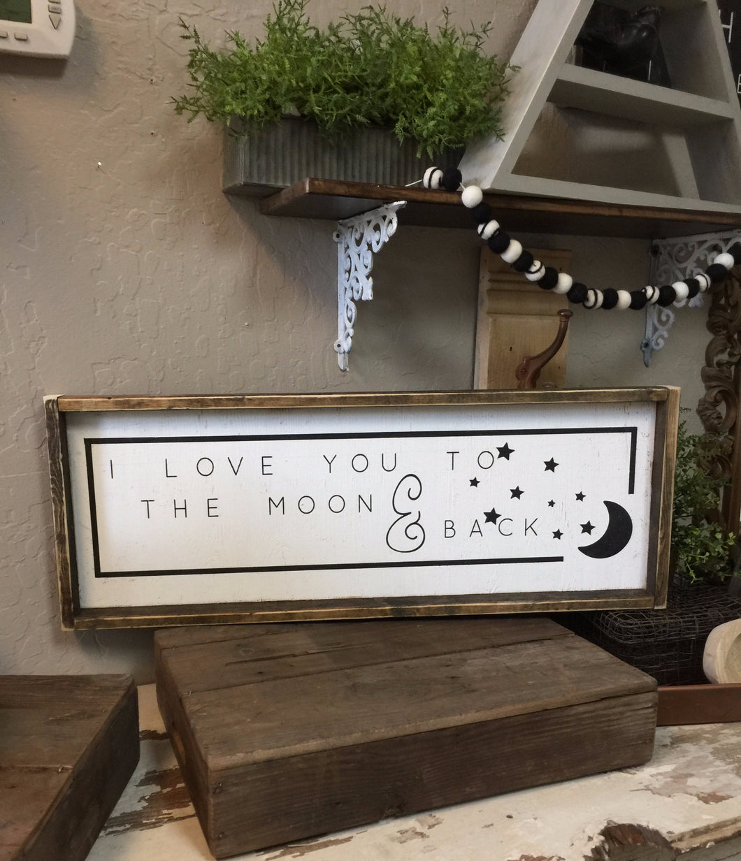 I Love You To The Moon with Stars