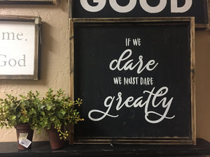 If We Dare - Mixed Fonts