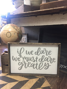 If We Dare - Horizontal