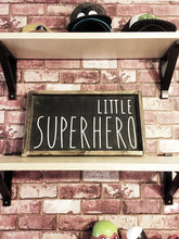 Little Superhero Wood Sign
