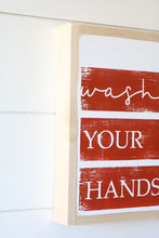 Brush Your Teeth - Wash Your Hands Wood Signs
