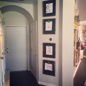 Wood Sign With Clip