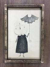 Halloween vintage paper signs