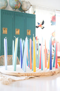 Make A Wish - Wood Candle Holders