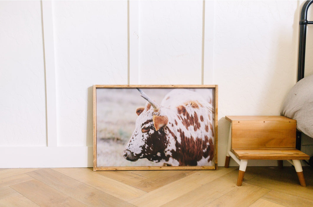 Rusty The Cow - Print or Wood Sign