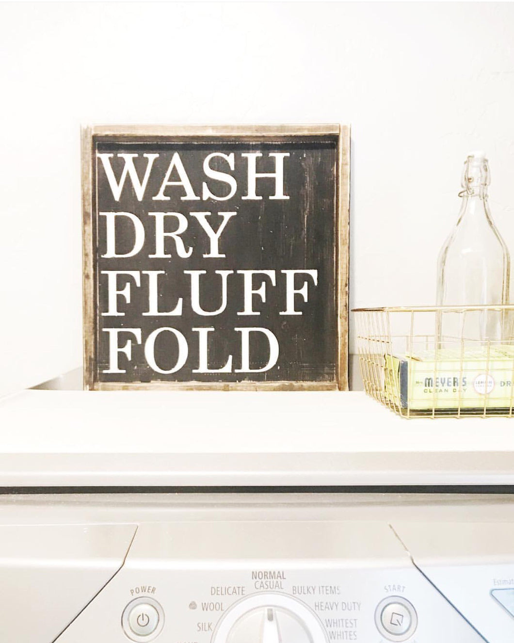 Wash Dry Fluff Fold