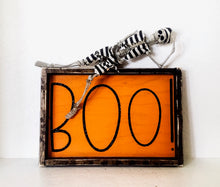 Boo! Wood Sign