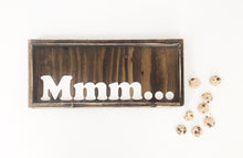 Mmm... Wood Sign