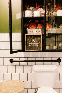 B - Bathroom - Wood Sign