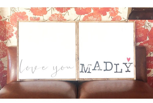 Love You Madly - Double Set