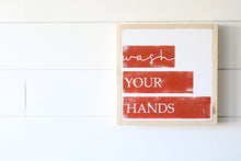 Brush Your Teeth - Wash Your Hands Wood Signs
